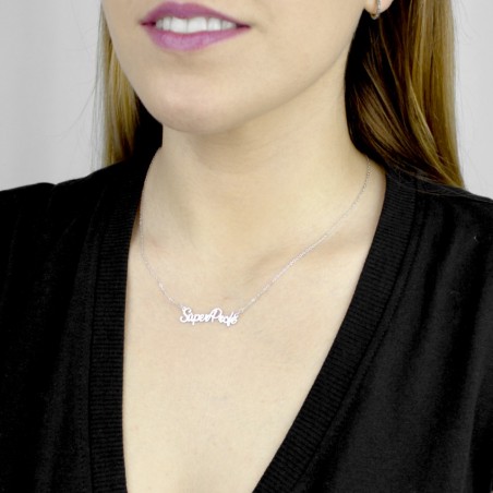 Gargantilla de Plata de Ley