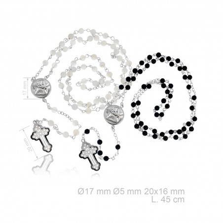 Chapelet en argent sterling