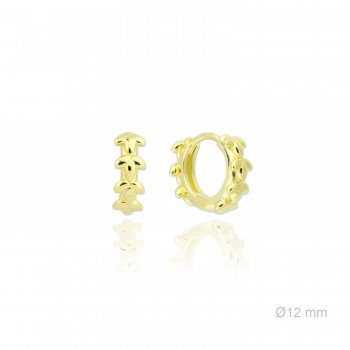 Silver earrings