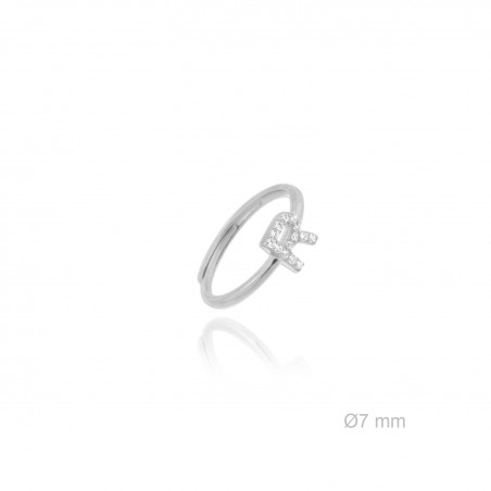Bague en Argent | R