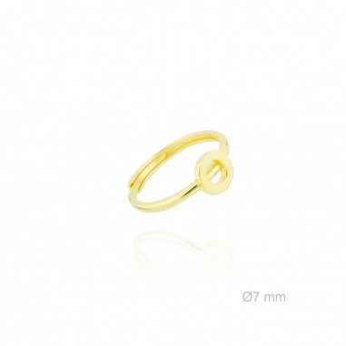 Bague en Argent | Lettre O
