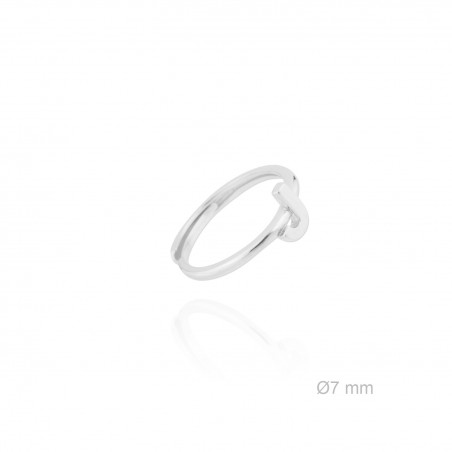Bague en Argent | Lettre J