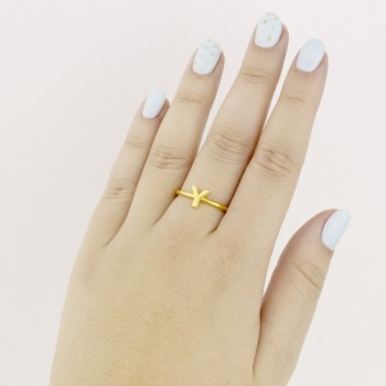 Silver ring | Letter Y 2