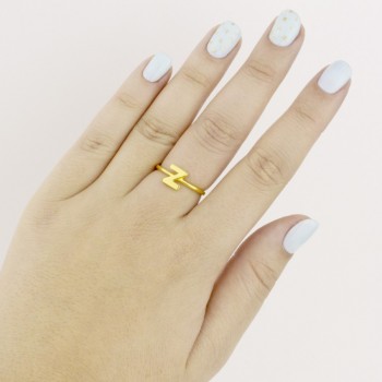 Silver ring | Letter Z 2