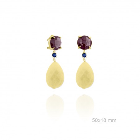 Boucles d'oreilles en Argent