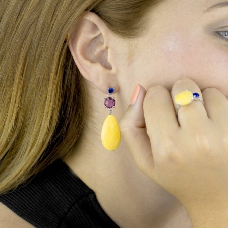 Pendientes de Plata de Ley 