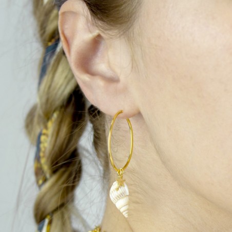 Brincos de Prata Esterlina e Nácar (Madrepérola)