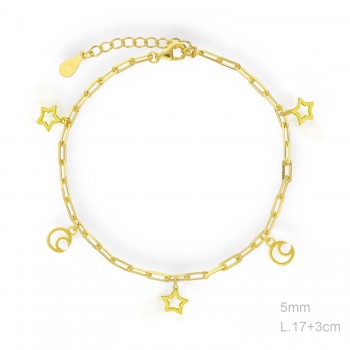 Pulseiras Prata lisa