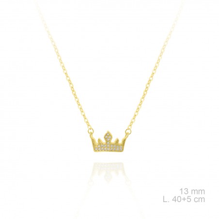 Silver Necklaces with Cubic Zirconium 