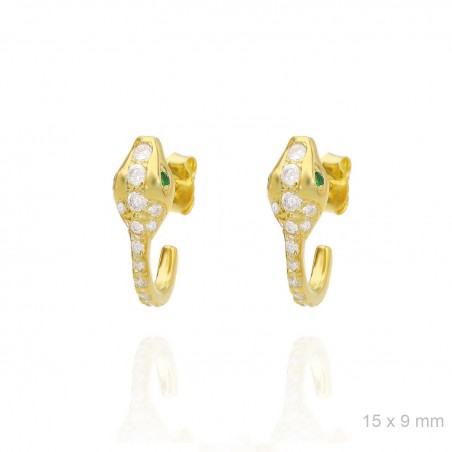 Boucles d'oreilles Zircons