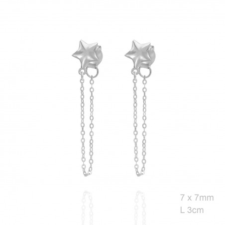 Earrings Sterling silver