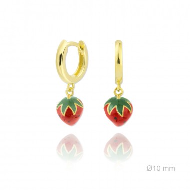 Silver earrings