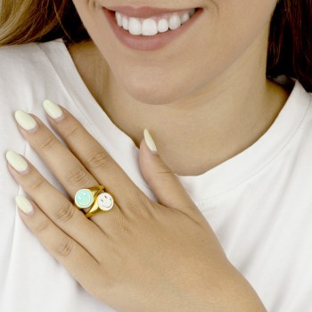Anillo Sello ajust. Smiley... 2