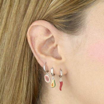 Pendientes Aro Fruits Chili... 2