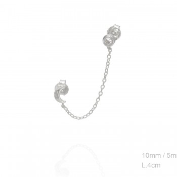 Pendientes Cadena Chatón Luna