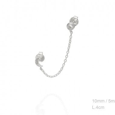 Earrings Sterling silver