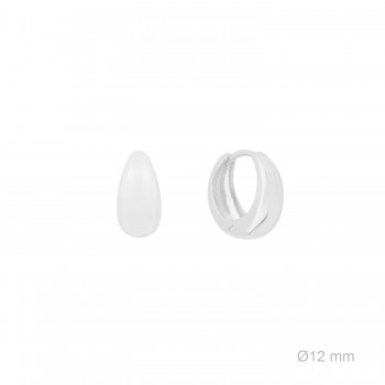 Silver earrings