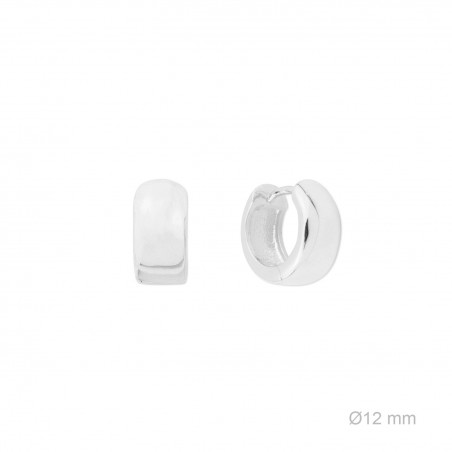 Silver earrings
