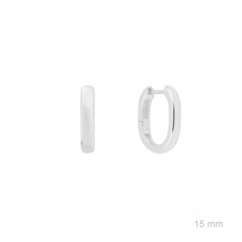 Silver earrings