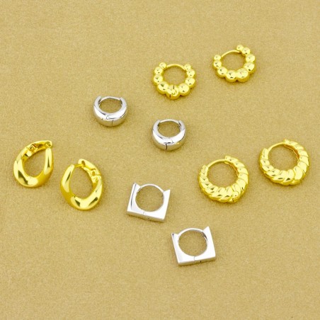 Brincos de Prata Esterlina