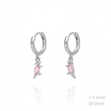Pendientes Aro Dinosaurio Circ Rosita