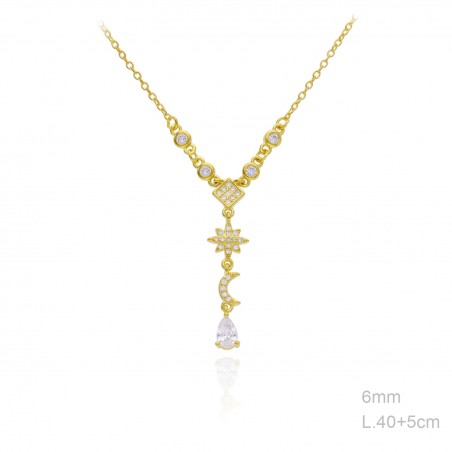 Gargantilhas Zircões