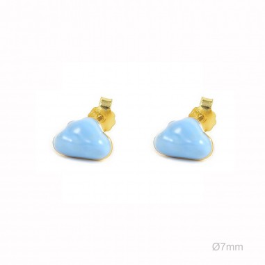 Boucles d'oreilles Argent lisse