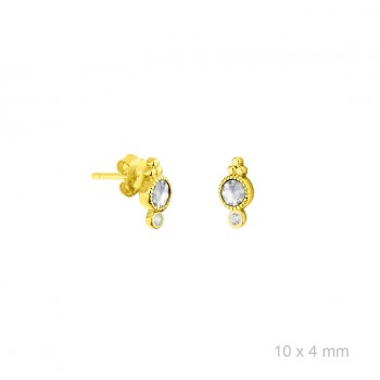 Silver earrings