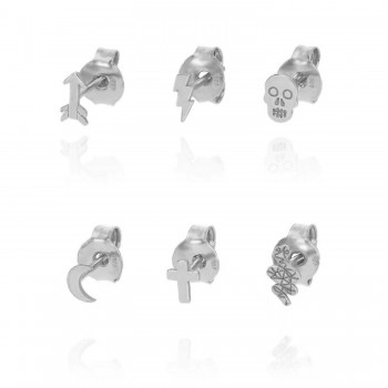Boucles d'oreilles Argent...