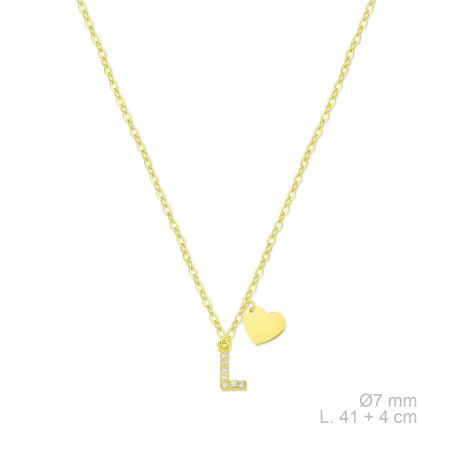 Sautoir en Argent avec oxyde de zirconium | L