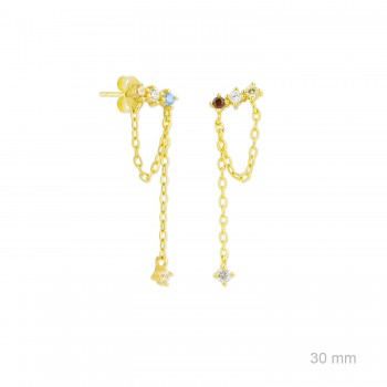 Pendientes de Plata de Ley...