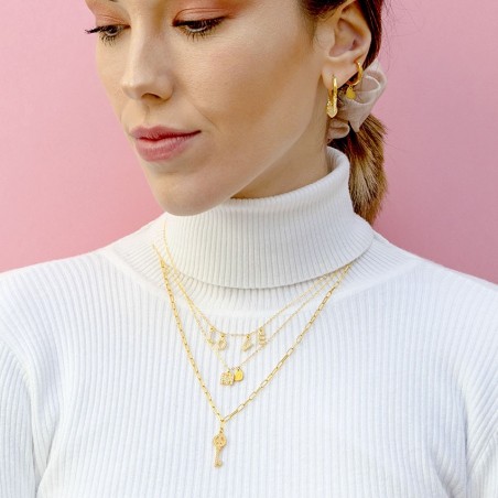 Gargantilha em Prata Esterlina com zircônia