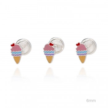 Earrings Sterling silver