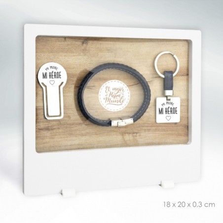 Father's Day Packs - Stainless Steel Book-Markers, bracelet and key-ring