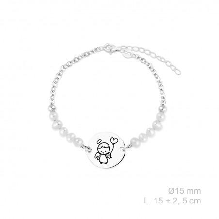 Pulsera Perla Natural Comunión