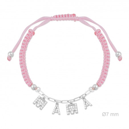 Bracelet en Argent avec oxyde de zirconium