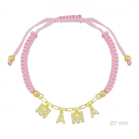 Pulseira de Prata Esterlina com zircônia