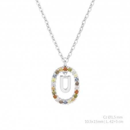 Sautoir en Argent | U