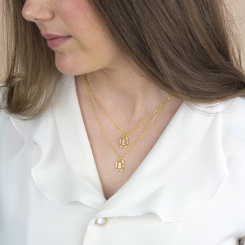 Silver necklace | L 2