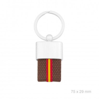 Metal keychain