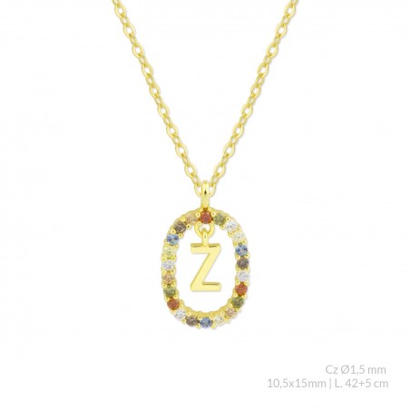 Gargantilla de Plata de Ley | Z