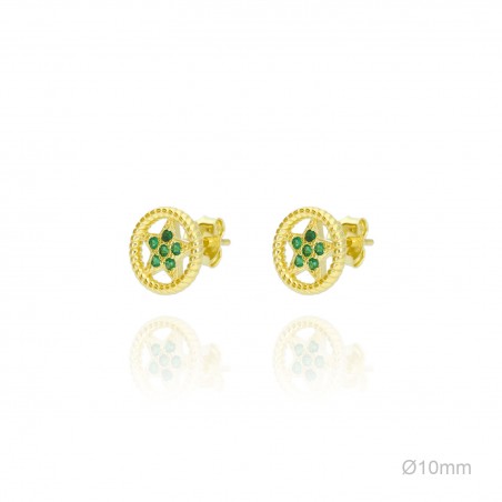 Boucles d'oreilles Zircons