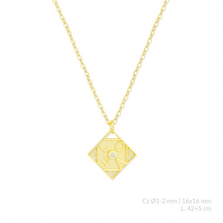 Gargantilha em Prata Esterlina