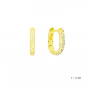 Silver earrings