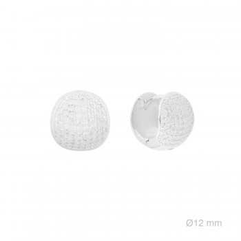 Silver earrings