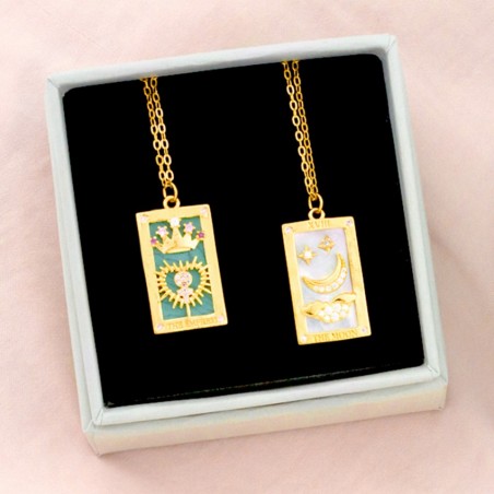 Gargantilla de Plata de Ley con circonitas "La Luna"