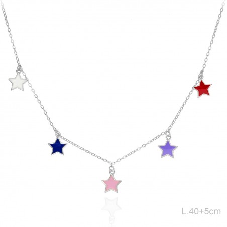 Sautoirs Argent lisse