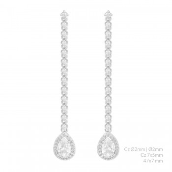 Pendientes de Plata de Ley...