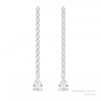 Pendientes de Plata de Ley...
