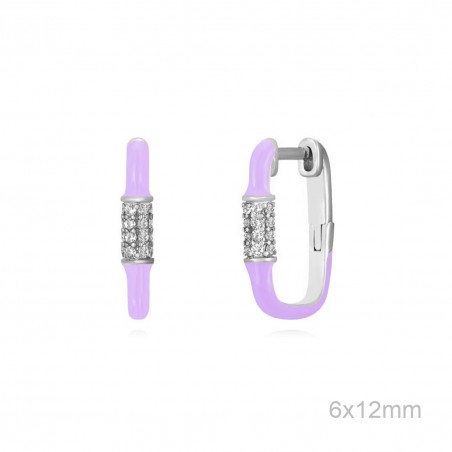 Boucles d'oreilles Zircons